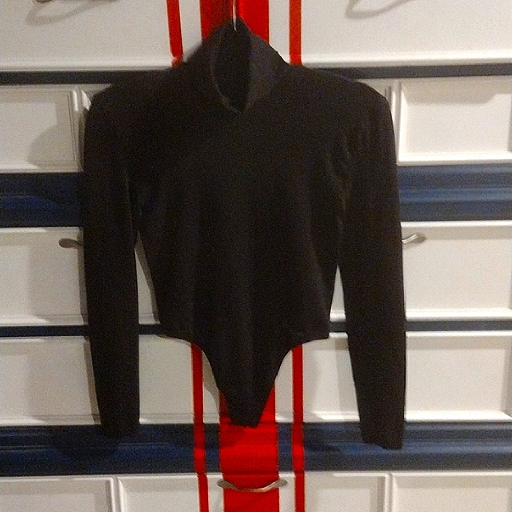 Wolford String Body Suit Medium (Dark Brown)